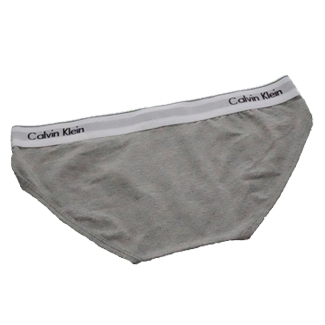 Slip Calvin Klein Mujer 365 Gris